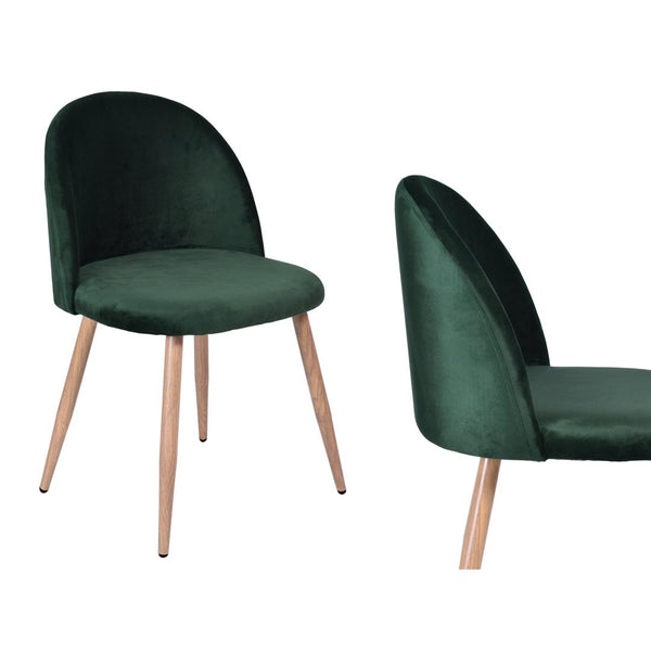 Scaun tapitat K-Jazz 42 x 78.5 x 48 verde