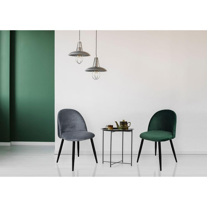 Scaun tapitat K-Soul 42 x 78.5 x 48 verde