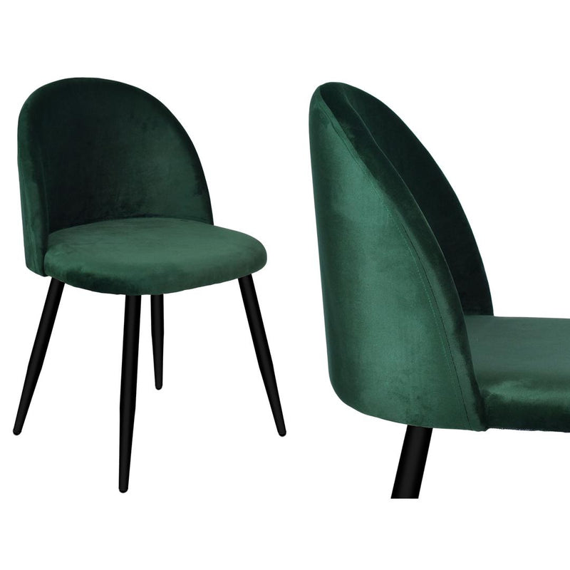 Scaun tapitat K-Soul 42 x 78.5 x 48 verde