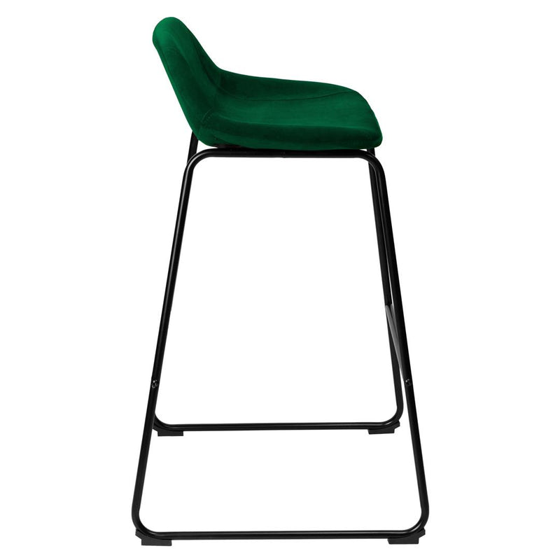 Set de 2 scaune de bar Sligo 30 x 91 x 43 verde