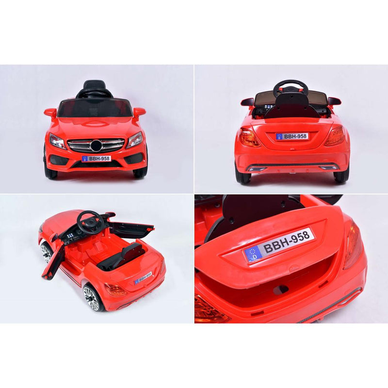 Masina electrica pentru copii Mercedes 48 x 43 x 95 rosu