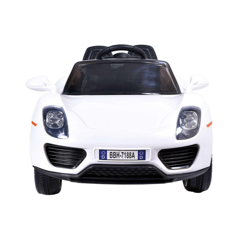 Masina electrica pentru copii Porsche 55 x 49 x 105 alb