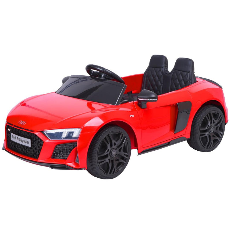 Masina electrica pentru copii Audi R8 Spyder rosu