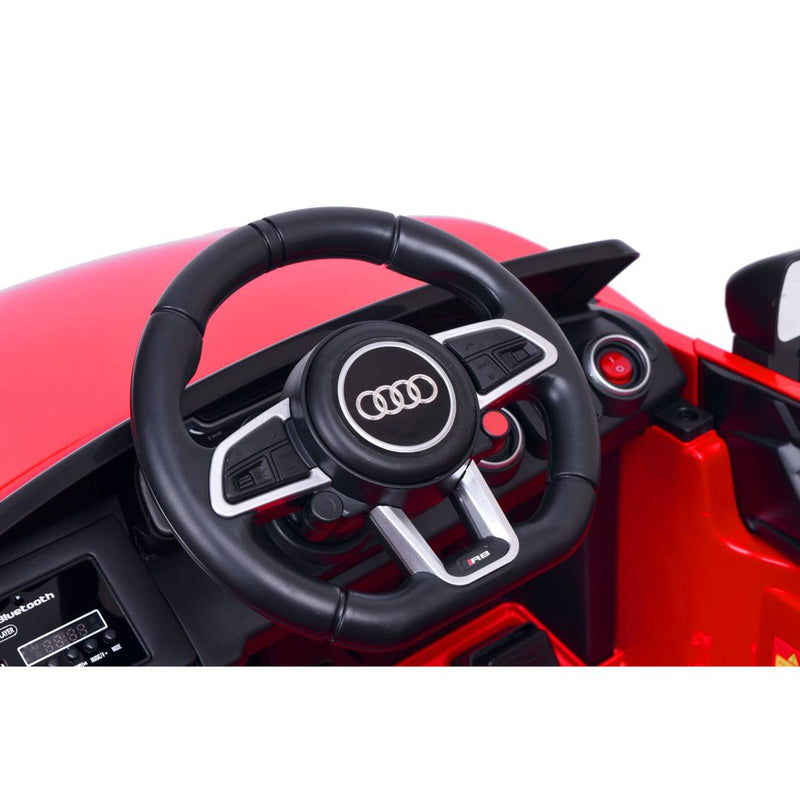 Masina electrica pentru copii Audi R8 Spyder rosu