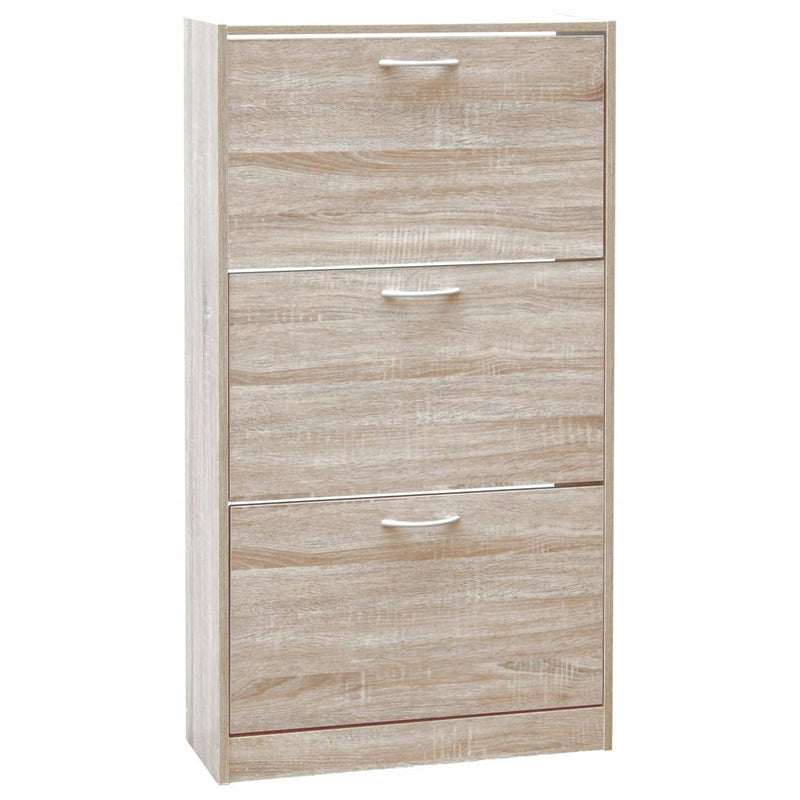 Pantofar cu 3 sertare Kinga 63 x 117 x 24 stejar