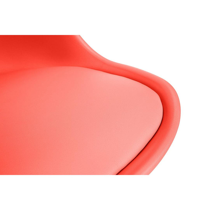 Scaun de birou pentru copii 44 x 80-90 cm rosu