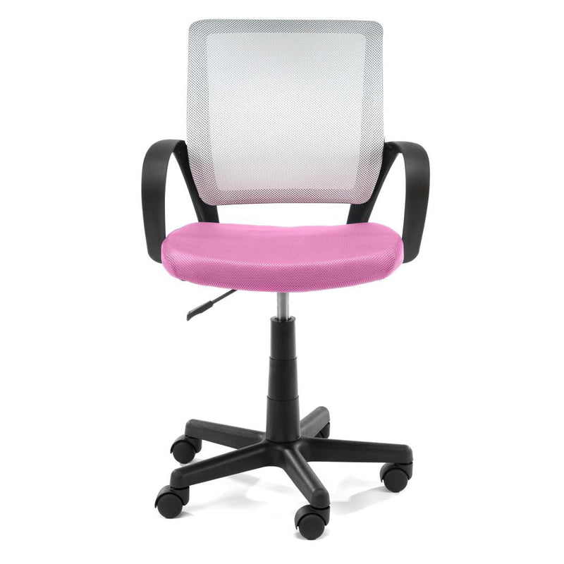 Scaun de birou pentru copii 47 x 46 x 81 - 93 cm roz