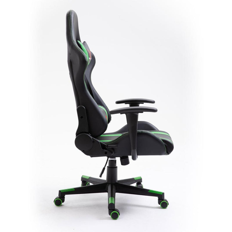 Scaun gaming F4G FG33 71 x 70 x 135 cm negru, verde