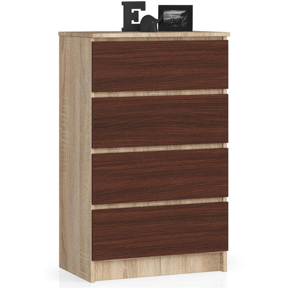 Comoda cu 4 sertare 60 x 99 x 40 setjar, wenge