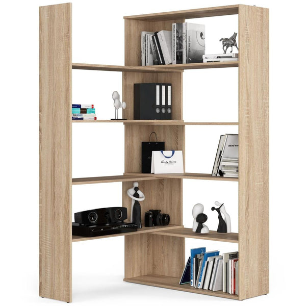 Biblioteca Twist 103.2 - 173.6 - 101.6 x 182 x 30 stejar