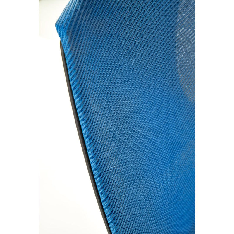 Scaun birou Valdez 60 x 64 x 116-122 negru, albastru
