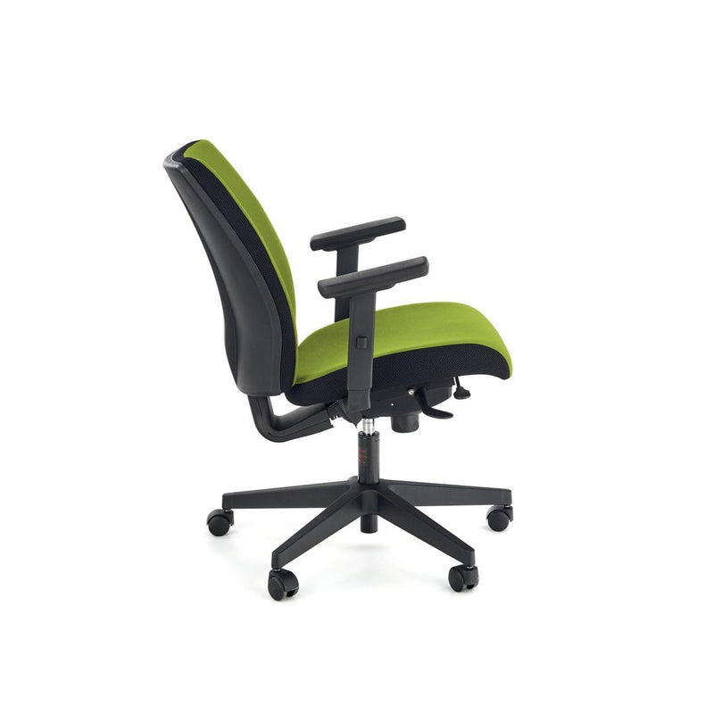 Scaun birou Pop 68 x 93-108 x 65 negru, verde