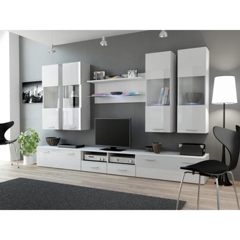 Set mobilier living Dream 300 x 190 x 45 alb