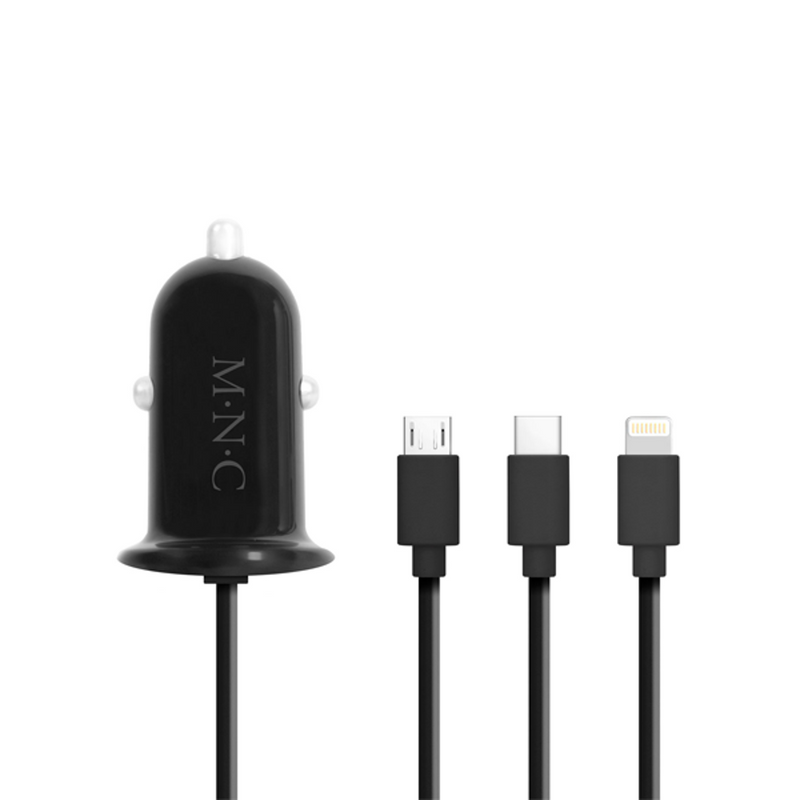 Adaptor pentru Bricheta 4 in 1 + USB - Negru