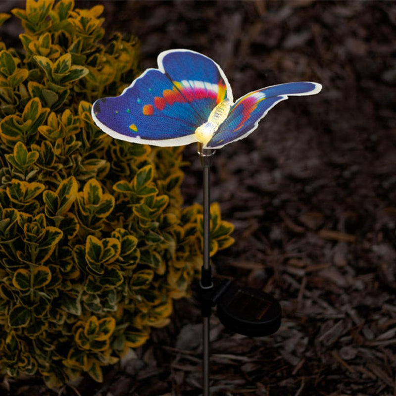 Lampa Solara LED - Model Fluture - Alb Rece - 65 cm - 4 Tipuri
