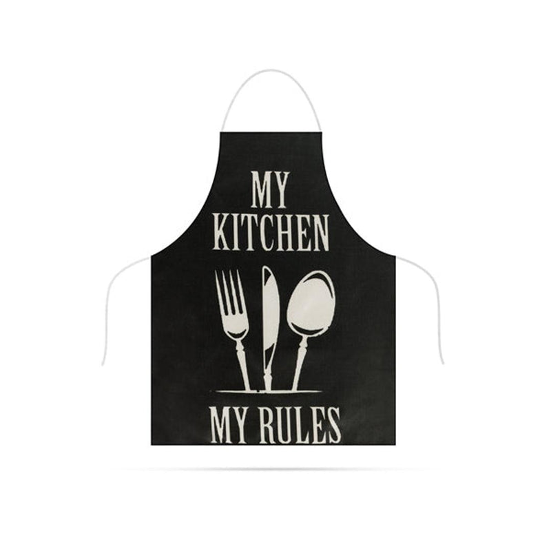 Sort de Bucatarie - My Kitchen, My Rules - 68 x 52 cm - Alb