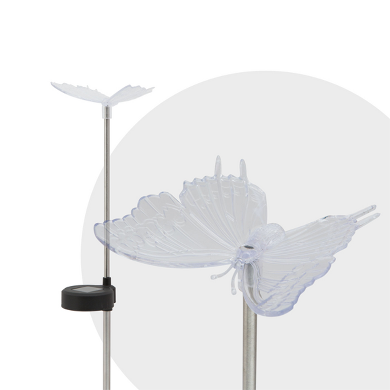Lampa Solara Pentru Gradina - Model Fluture