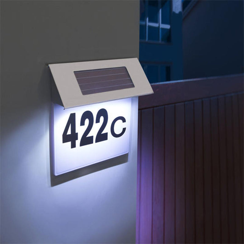 Numar De Casa Cu Iluminare LED