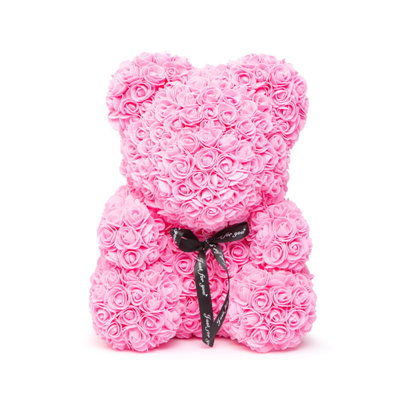Ursulet din Trandafir - 25 cm - Roz