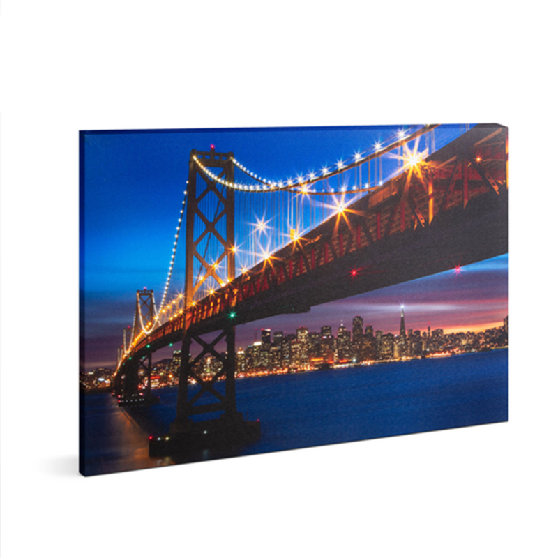 Tablou cu LED - Podul Golden Gate