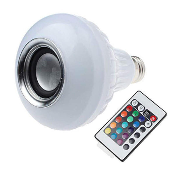 Bec LED Smart Cu Difuzor, Bluetooth, Telecomanda