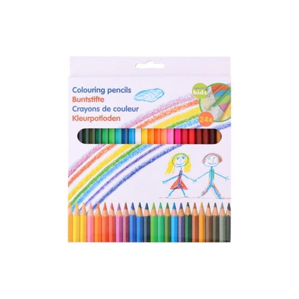 Set Creioane Colorate Topwrite - 24 buc