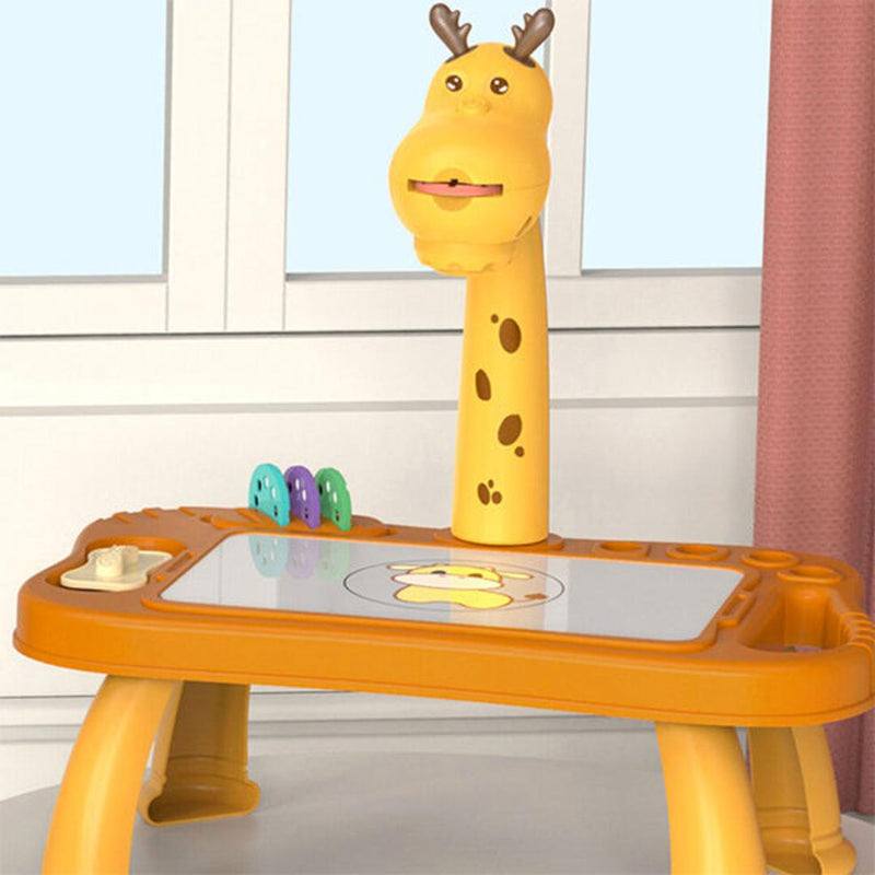 Masuta de Desen cu Proiectie - LED, Model Girafa