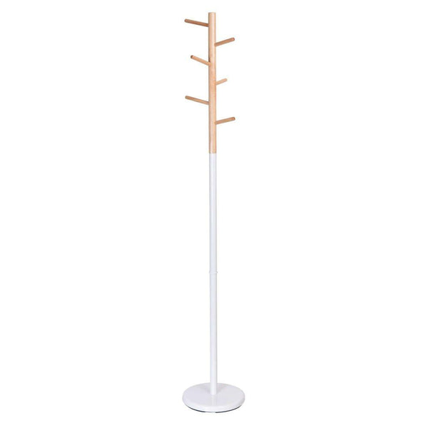 Cuier vertical zita alb stejar 175 cm