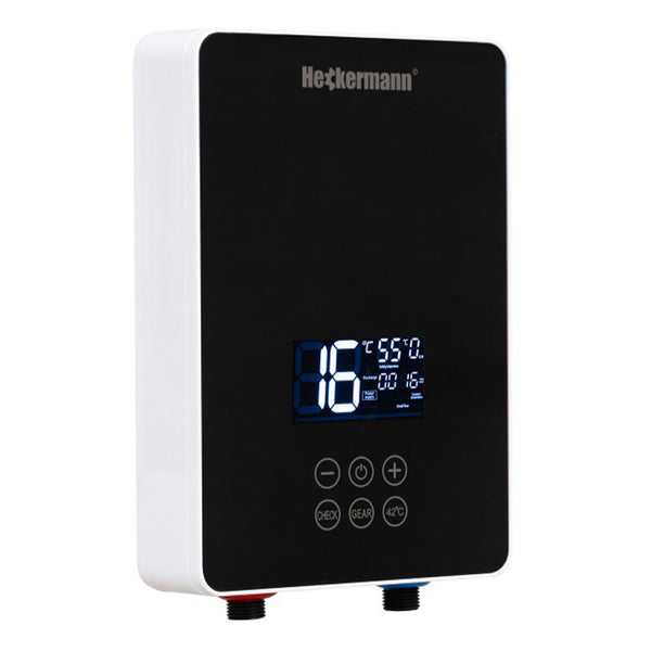 Boiler electric instant pentru apa calda cu afisaj digital 6000W Heckermann