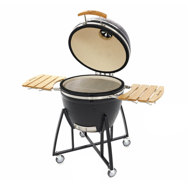 Gratar grill ceramic cu capac - Black Edition 68 cm XL