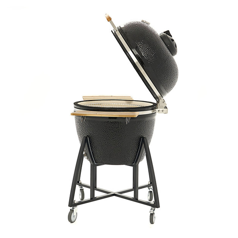 Gratar grill ceramic cu capac - Black Edition 68 cm XL