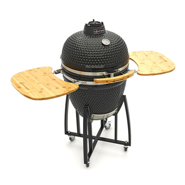 Gratar grill ceramic cu capac - Black Edition 60cm