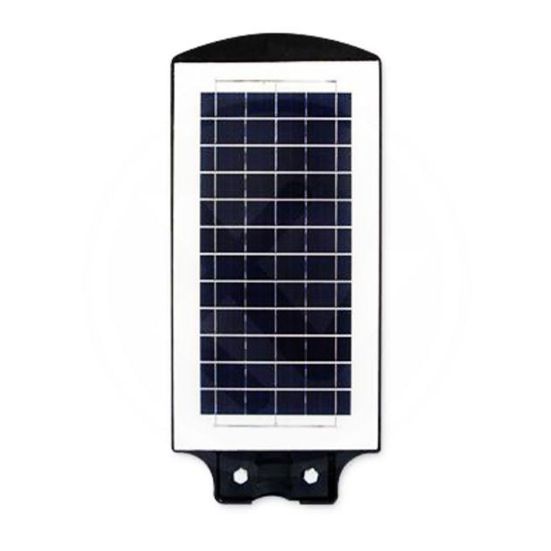 Lampa stradala proiector led cu panou solar si telecomanda ip65 6000k 100w