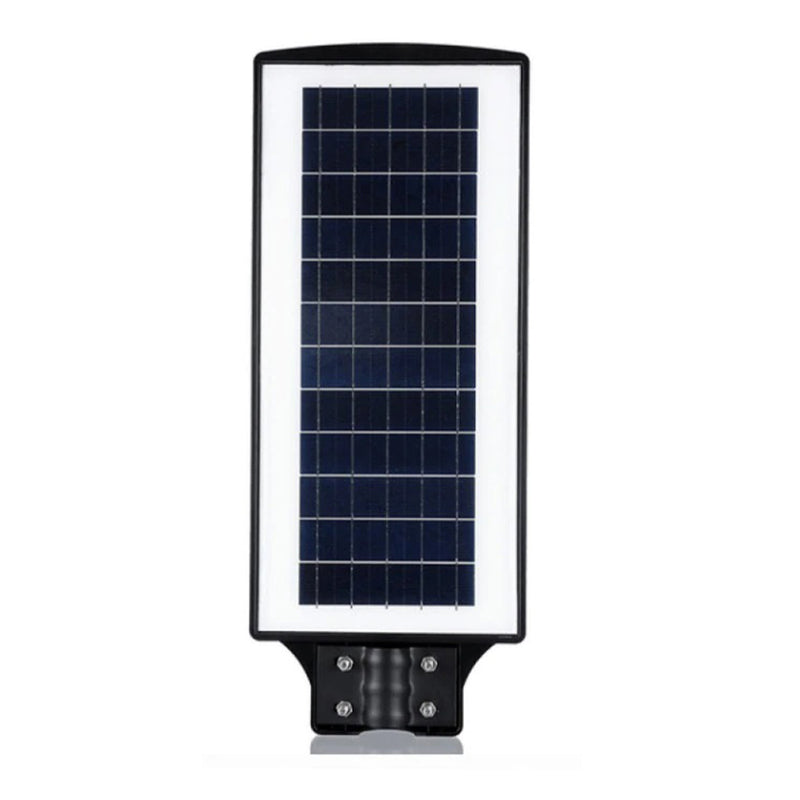 Lampa stradala proiector led cu panou solar si telecomanda ip65 6000k 270w