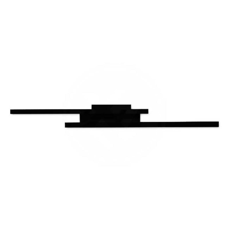 Lustra led plafoniera vela negru cu telecomanda 83 cm 90w