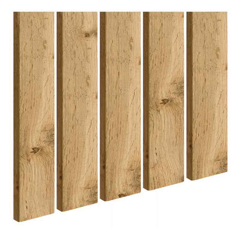 Lamele riflaj decorativ din lemn stejar wotan 2800 x 16 x 80 mm lm019